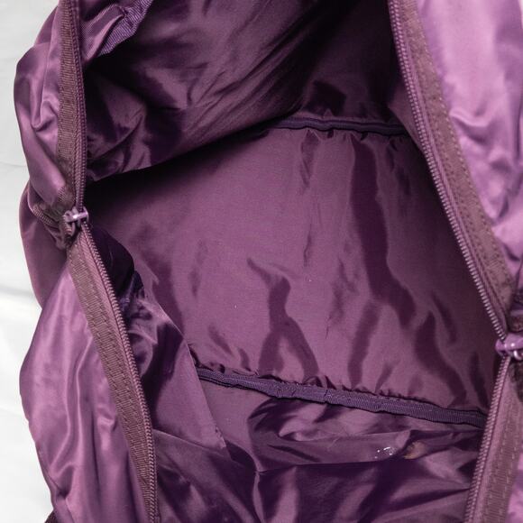 Puma Duffel Bag Nylon Purple Y2K Revival Sporty Travel Medium Size - Picture 7 of 10